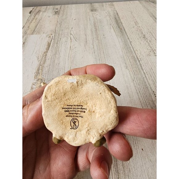 Vintage Nicole sayre cherub angel ornament fairy glitter sparkle Xmas decor tree - Picture 5 of 14